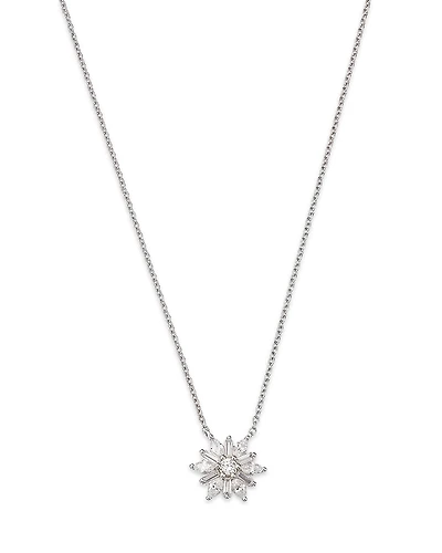 Bloomingdale's Fine Collection Diamond Starburst Pendant Necklace