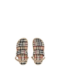 Unisex Jamie Archive Check Sandals - Toddler, Little Kid