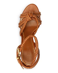 Women's Kathleen Knotted Ankle Strap Platform Sandals