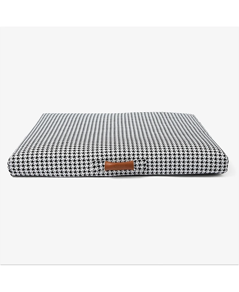 Lay Lo Houndstooth Dog Bed, Extra Large