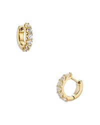 Nadri Huggie Hoop Earrings