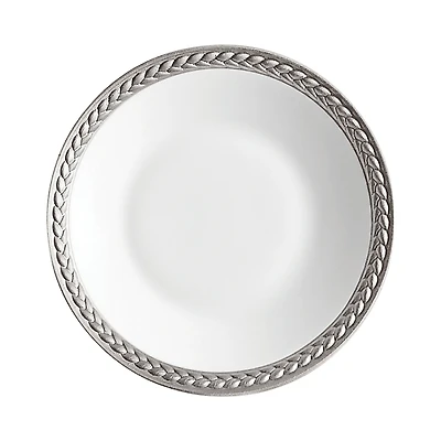 L'Objet Soie Tresse Platinum Sauce Dish
