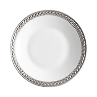 L'Objet Soie Tresse Platinum Sauce Dish