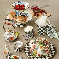 Flower Market Pedestal Platter
