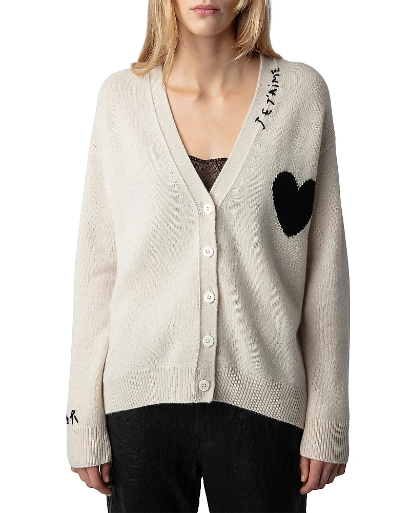 Zadig & Voltaire Mirka Cashmere Cardigan Sweater