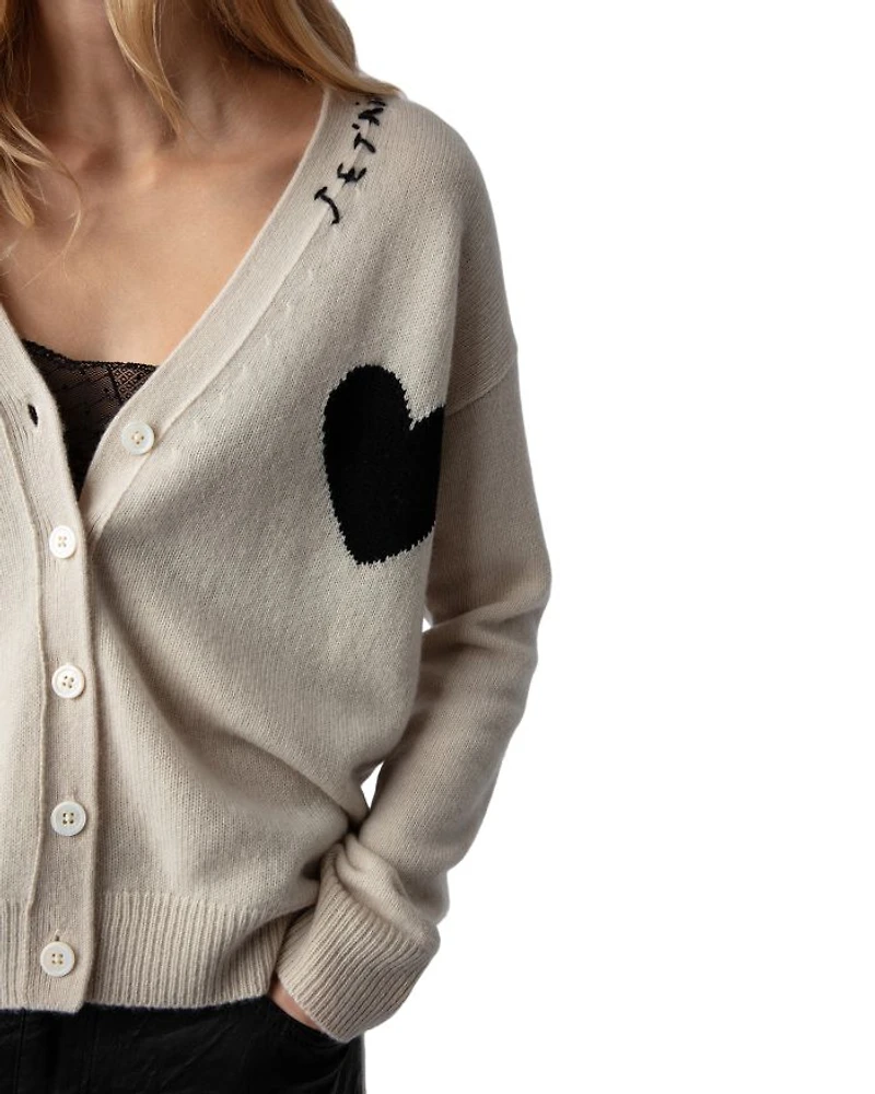 Mirka Cashmere Cardigan Sweater