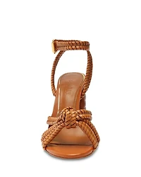 Women's Kathleen Almond Toe Woven High Heel Sandals