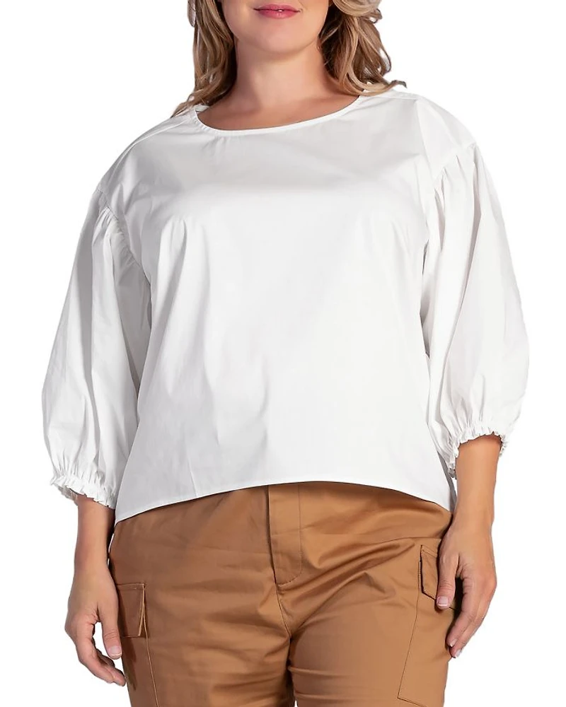 Balloon Sleeve Top