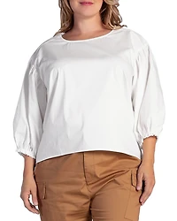 Balloon Sleeve Top