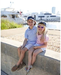 Boys' Dog Baseball Hat in Navy - Little Kid