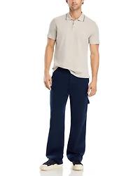 Classic Cotton Jersey Tipped Regular Fit Polo Shirt