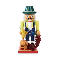 Kurt Adler 18.25 Wine Maker Nutcracker