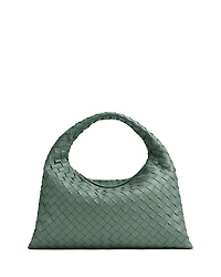 Bottega Veneta Small Hop Intrecciato Leather Shoulder Bag