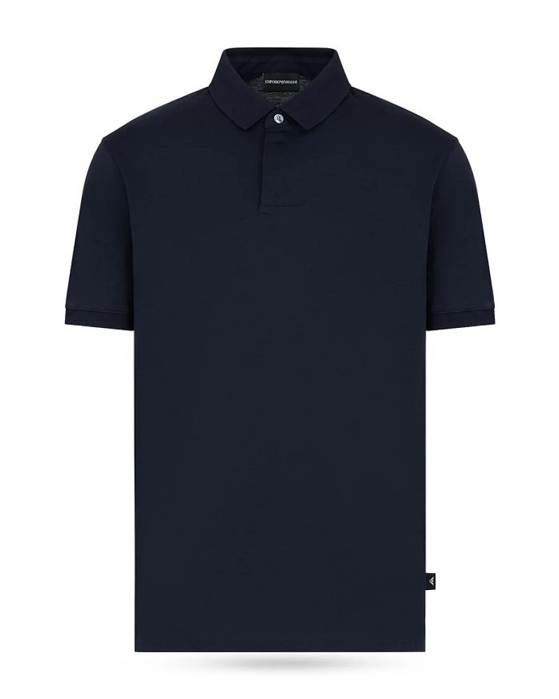 Mercerized Cotton Short Sleeve Polo Shirt