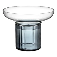 Orrefors Ensemble Blue/Gray Vase, Medium