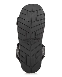 Bottega Veneta Men's Trip Intrecciato Sandals
