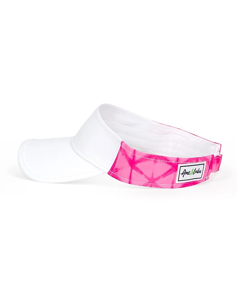 Ame & Lulu Girls' Bubblegum Shibori Junior Love Visor - Little Kid, Big Kid