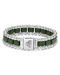 Men's XX Anthem Green & Caviar Beaded Bracelet - Exclusive