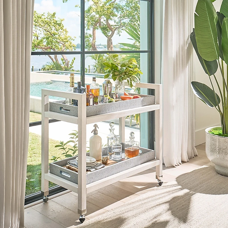 Bloomingdale's Jupiter Bar Cart