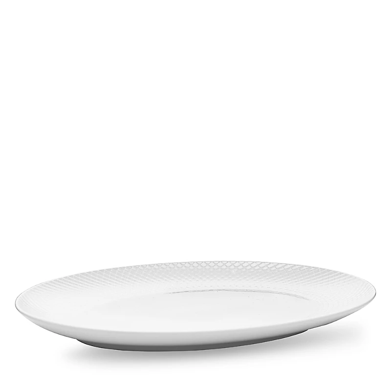 Rosendahl Lyngby Porcelain Rhombe Oval Serving Dish