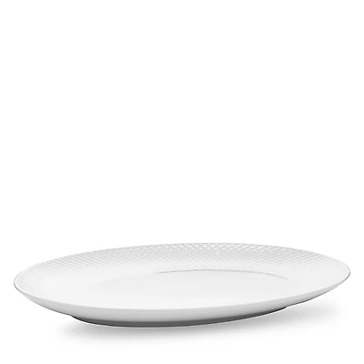Rosendahl Lyngby Porcelain Rhombe Oval Serving Dish