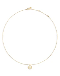 Tory Burch Miller Pendant Necklace, 16