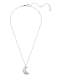 Luna Crystal Pendant Necklace, 15.75-18.5"