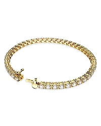Matrix Tennis Bracelet Gold Tone
