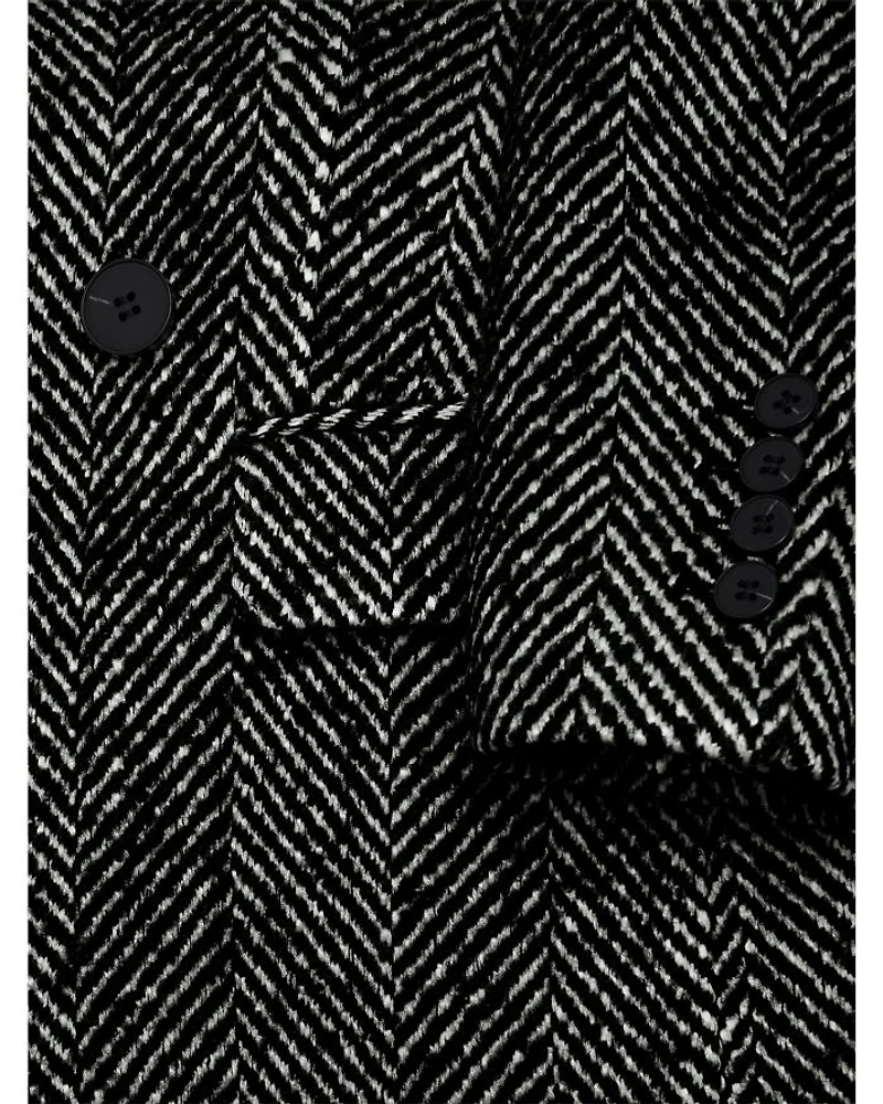 Skye Herringbone Coat