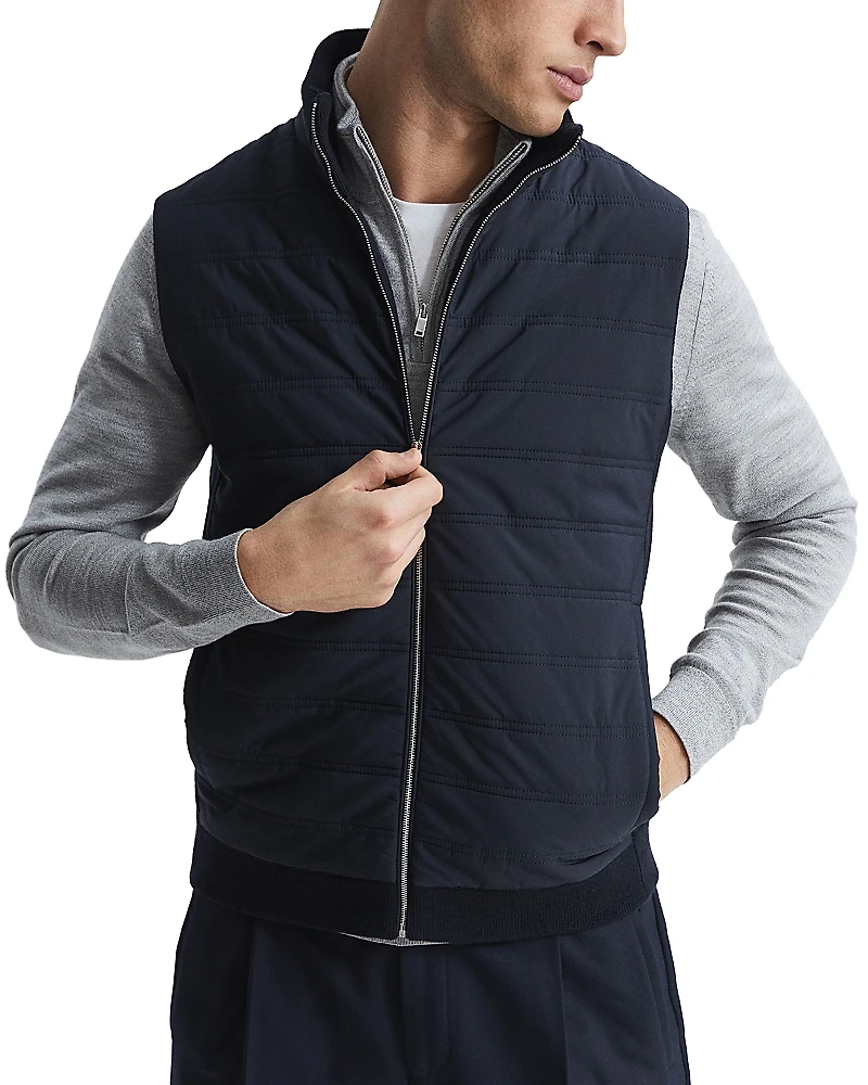 Reiss William Quilted Vest