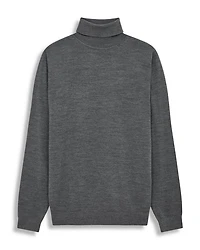 Caine Merino Wool Slim Fit Turtleneck Sweater