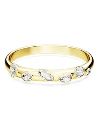 Dextera Mixed Cut Swarovski Crystal Bangle Bracelet
