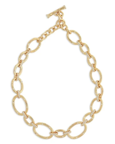 Enchanted Forest Chain Necklace in 18K Gold Plated, 19.5"