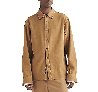 rag & bone Austin Heavy Twill Long Sleeve Shirt