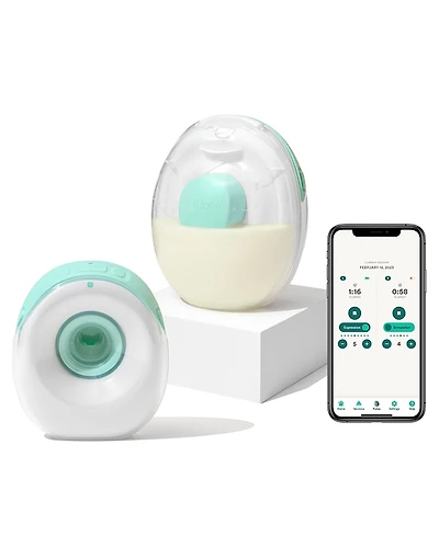 Willow Go Wearable Double Electric Breast Pump Kit