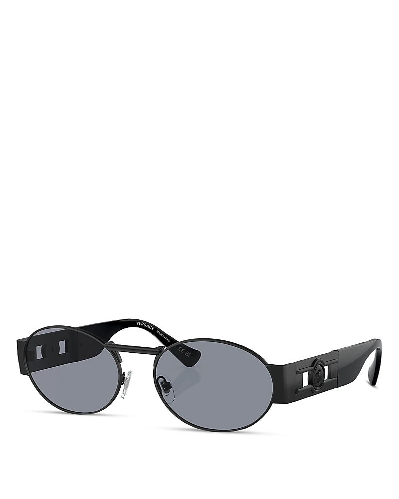 Versace Oval Sunglasses, 56mm