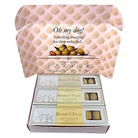 Bonne et Filou Rose Gift Pack of Dog Macarons, 18 Count