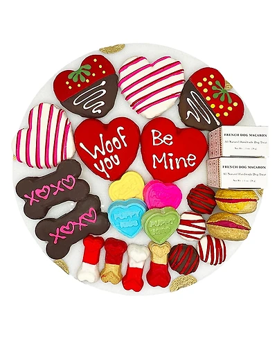 Bonne et Filou Valentine-Love Themed Dog Treats Gift Box