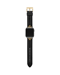 Apple Watch® Kira Black Leather Strap, 38mm-45mm