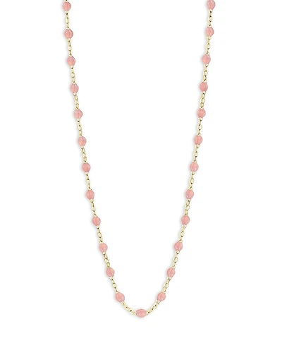 Gigi Clozeau 18K Yellow Gold Classic Gigi Resin Bead Necklace, 16.5