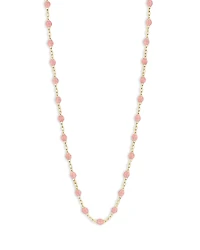 Gigi Clozeau 18K Yellow Gold Classic Gigi Resin Bead Necklace, 16.5