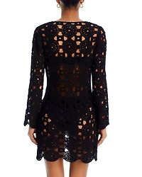 Crochet Cover Up Dress - Exclusive