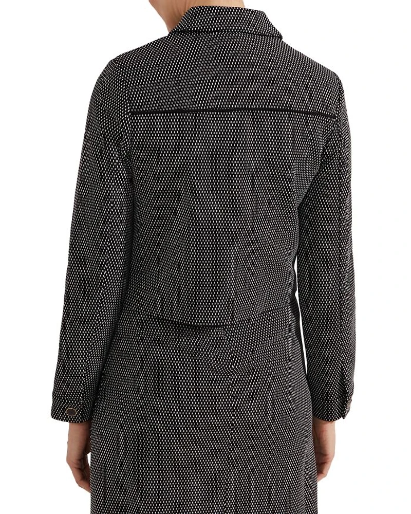 Violet Ponte Jacket