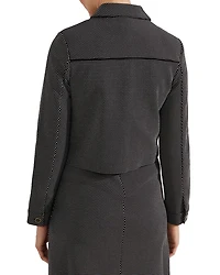 Violet Ponte Jacket