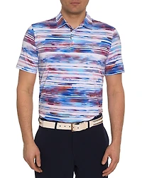 Robert Graham Watzmann Printed Classic Fit Polo Shirt