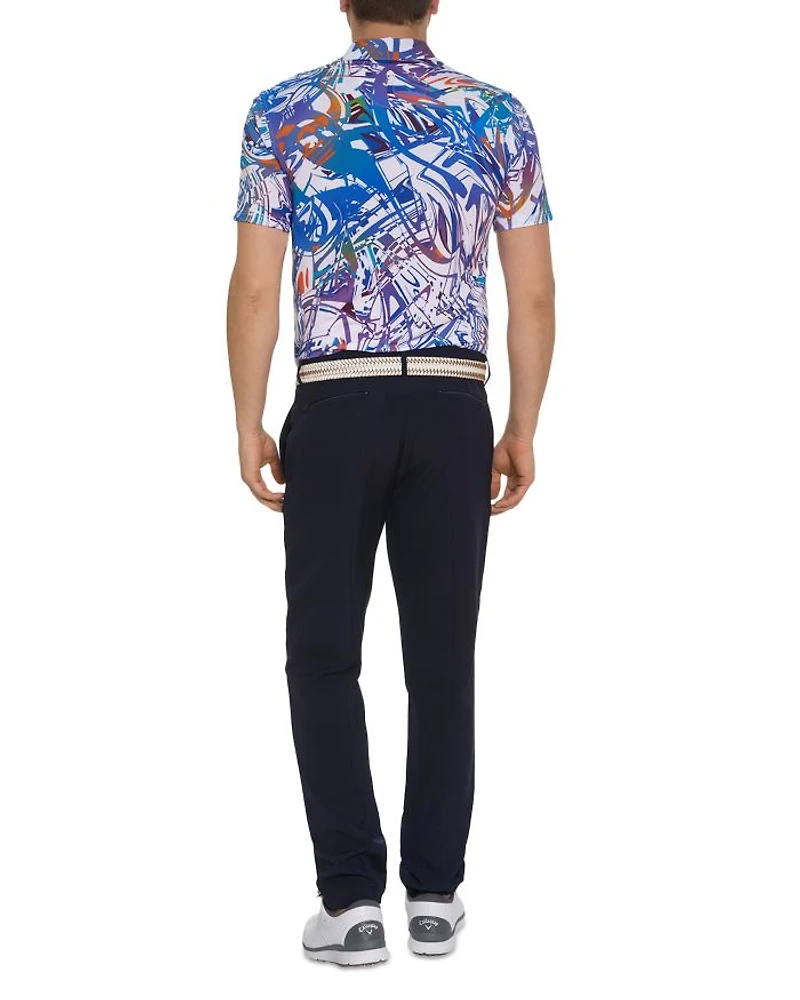 Messina Nylon Blend Classic Fit Polo Shirt