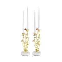 Wildflowers Candle Holders, Set of 2