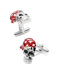 Link Up Pirate Skull Cufflinks
