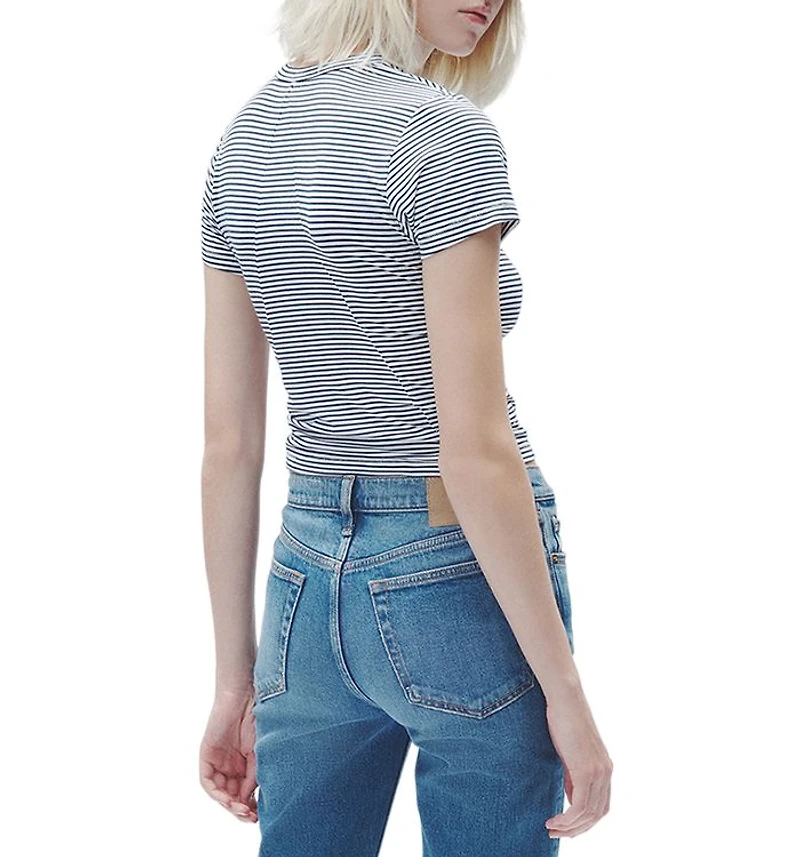Luca Stripe Baby Tee