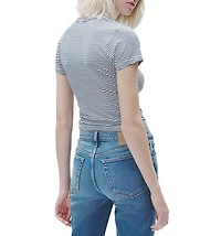 Luca Stripe Baby Tee